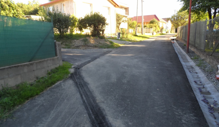 Práce v obci v roku 2016